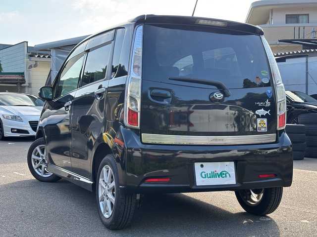 ダイハツ ムーヴ カスタム X LTD 福岡県 2012(平24)年 9.4万km ブラックマイカメタリック 純正ナビ/（AM/FM/CD/SD/AUX/ワンセグTV）/アイドリングストップ/ECOモード/ETC/ドライブレコーダー/オートライト/フォグランプ/純正アルミホイール/純正フロアマット/プッシュスタート/電格ミラー/保証書