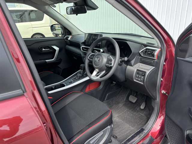 トヨタ ライズ G 滋賀県 2022(令4)年 4.9万km ファイアークォーツレッドM 9型ディスプレイオーディオ/(Bluetooth/Applecarplay)/スマートアシスト/・衝突軽減ブレーキ/・レーンキープアシスト/・先行車発進告知/・標識認識/ステアリングアシスト/コーナーセンサー/ビルトインETC/前後ドラレコ/電動パーキング/ブレーキホールド/LEDオートライト/オートハイビーム/フォグ/電動格納ミラー/S-PDL