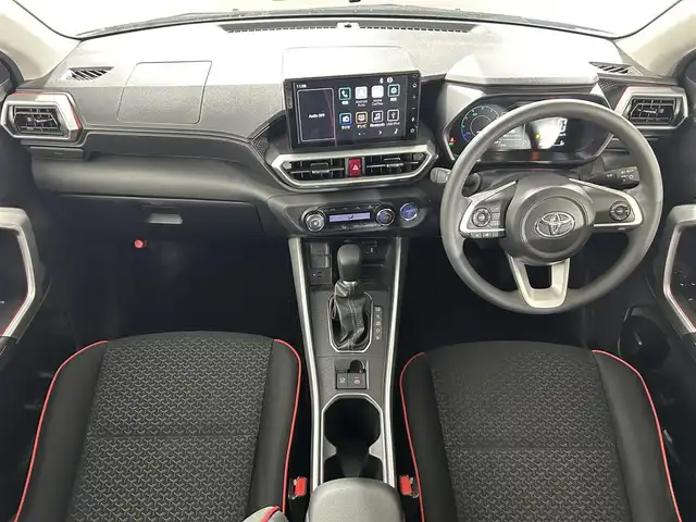トヨタ ライズ G 佐賀県 2022(令4)年 4.9万km ファイアークォーツレッドM 9型ディスプレイオーディオ/(AM FM BT　Apple CarPlay　Android Auto　IPOD　USB HDMI)/衝突軽減ブレーキ/レーンキープアシスト/先行車発進告知/標識認識/ステアリングアシスト/ふらつき警報/コーナーセンサー/ビルトインETC/前後ドラレコ/電動パーキング/ブレーキホールド/LEDオートライト/オートハイビーム/フォグ/電動格納ミラー/S-PDL