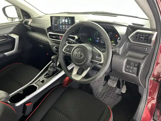 トヨタ ライズ G 佐賀県 2022(令4)年 4.9万km ファイアークォーツレッドM 9型ディスプレイオーディオ/(AM FM BT　Apple CarPlay　Android Auto　IPOD　USB HDMI)/衝突軽減ブレーキ/レーンキープアシスト/先行車発進告知/標識認識/ステアリングアシスト/ふらつき警報/コーナーセンサー/ビルトインETC/前後ドラレコ/電動パーキング/ブレーキホールド/LEDオートライト/オートハイビーム/フォグ/電動格納ミラー/S-PDL