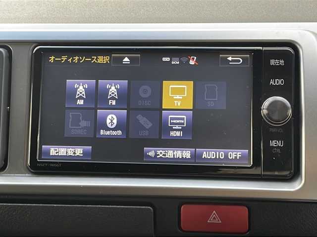 トヨタ ハイエース GL 道北・旭川 2018(平30)年 7.1万km ブラックマイカ ・4WD/・禁煙車/・寒冷地仕様/・社外LEDテール/・純正SDナビ/ CD/DVD/SD/MSV/BT/フルセグ/・バックカメラ/・純正12型フリップダウンモニター/・左側パワースライドドア /・トヨタセーフティセンスP/・PCS/・LDA/・オートハイビーム/・オートライト/・LEDヘッドライト/・フォグライト /・リアフォグ/・プッシュスタート/・AC100V/・ビルトインETC/・純正フロアマット/・ドアバイザー/・純正テール積込