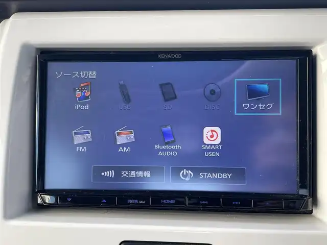 スズキ ハスラー G 道央・札幌 2018(平30)年 6.7万km ピュアホワイトP ４WD/社外ナビ(AM/FM/CD/DVD/SD/BT)/ワンセグ(走行中視聴可能)/バックカメラ/アイドリングストップ/ドアバイザー/プッシュスタート/ETC/フォグランプ/ヘッドライトレベライザー/ダウンヒルアシストコントロール/ベンチシート/シートヒーター/横滑り防止装置/盗難防止装置/衝突軽減ブレーキ/エンジンスターター/スペアキー×１/積込冬タイヤ/　　(165/60R15 18年製 溝6mm)