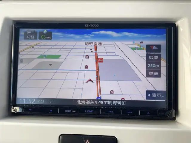 スズキ ハスラー G 道央・札幌 2018(平30)年 6.7万km ピュアホワイトP ４WD/社外ナビ(AM/FM/CD/DVD/SD/BT)/ワンセグ(走行中視聴可能)/バックカメラ/アイドリングストップ/ドアバイザー/プッシュスタート/ETC/フォグランプ/ヘッドライトレベライザー/ダウンヒルアシストコントロール/ベンチシート/シートヒーター/横滑り防止装置/盗難防止装置/衝突軽減ブレーキ/エンジンスターター/スペアキー×１/積込冬タイヤ/　　(165/60R15 18年製 溝6mm)