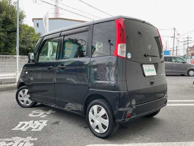 スズキ パレット X 埼玉県 2011(平23)年 8.7万km ブルーイッシュブラックパール3 片側パワースライドドア/社外CD（型番：U363）/純正フロアマット/プッシュスタート/スマートキー/スペアキー/取扱説明書
