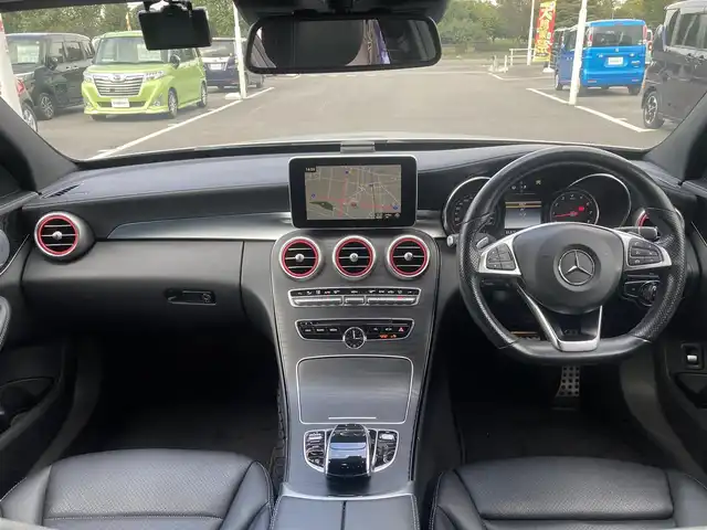 メルセデス・ベンツ Ｃ２００ 4マチック AVG AMGライン 栃木県 2017(平29)年 8.5万km イリジウムシルバー レーダーセーフティパッケージ/Burmesterサウンド/8.4インチディスプレイCOMANDシステムナビ/フルセグTV/DVD/Bluetooth/バックカメラ/DSRC ETC/前後ドライブレコーダー/レザーARTICOシート/シートヒーター/パワーシート/レーダークルーズコントロール/パドルシフト/純正ベースキャリア積込/社外17インチAW+スタッドレスタイヤ積込/エアサス/スマートキー×2