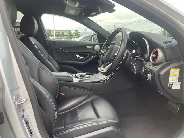 メルセデス・ベンツ Ｃ２００ 4マチック AVG AMGライン 栃木県 2017(平29)年 8.5万km イリジウムシルバー レーダーセーフティパッケージ/Burmesterサウンド/8.4インチディスプレイCOMANDシステムナビ/フルセグTV/DVD/Bluetooth/バックカメラ/DSRC ETC/前後ドライブレコーダー/レザーARTICOシート/シートヒーター/パワーシート/レーダークルーズコントロール/パドルシフト/純正ベースキャリア積込/社外17インチAW+スタッドレスタイヤ積込/エアサス/スマートキー×2
