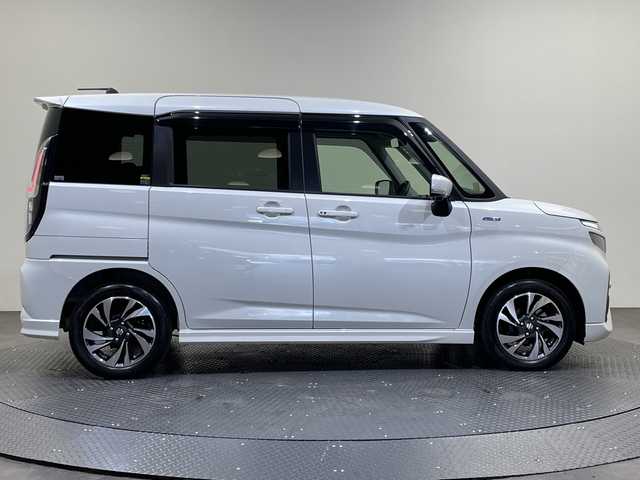 スズキ ソリオ バンディット HV MV 愛媛県 2023(令5)年 3.8万km ピュアホワイトP 純正ナビ/フルセグテレビ/Bluetooth/USB/全周囲カメラ/片側電動スライドドア/衝突被害軽減ブレーキ/レーダークルーズコントロール/コーナーセンサー/シートヒーター/ヘッドアップディスプレイ/ETC/オートライト/LEDヘッドライト/スマートキー/保証書/取扱説明書