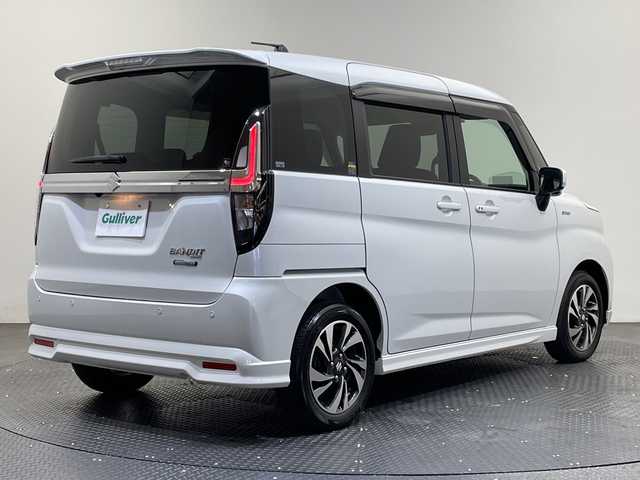 スズキ ソリオ バンディット HV MV 愛媛県 2023(令5)年 3.8万km ピュアホワイトP 純正ナビ/フルセグテレビ/Bluetooth/USB/全周囲カメラ/片側電動スライドドア/衝突被害軽減ブレーキ/レーダークルーズコントロール/コーナーセンサー/シートヒーター/ヘッドアップディスプレイ/ETC/オートライト/LEDヘッドライト/スマートキー/保証書/取扱説明書