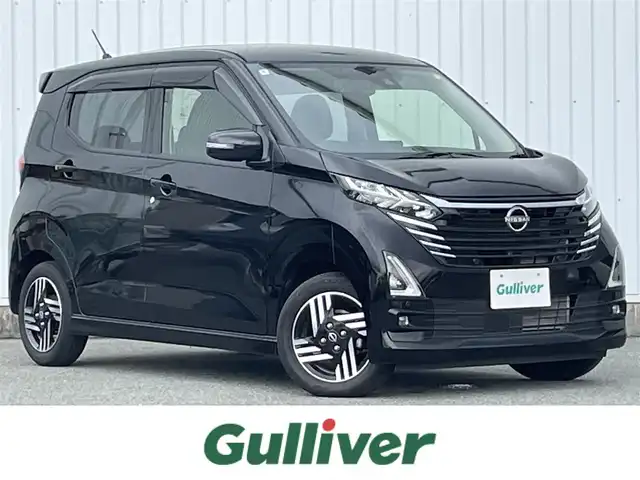 日産 デイズ ハイウェイスターX 福岡県 2024(令6)年 1.8万km ブラック プッシュスタート/スペアキー/Bluetooth接続/アラウンドビューモニター/コーナーセンサー前後/レーンキープアシスト/ダウンヒルアシストコントロール/オートライト/衝突被害軽減システム/LEDヘッドライト