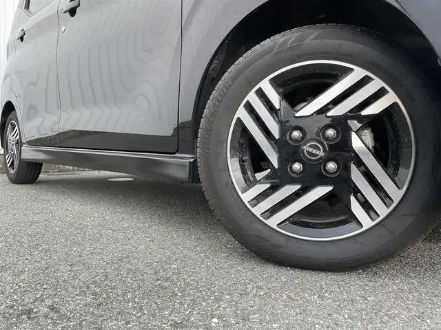 日産 デイズ ハイウェイスターX 福岡県 2024(令6)年 1.8万km ブラック プッシュスタート/スペアキー/Bluetooth接続/アラウンドビューモニター/コーナーセンサー前後/レーンキープアシスト/ダウンヒルアシストコントロール/オートライト/衝突被害軽減システム/LEDヘッドライト