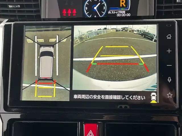 ダイハツ トール カスタムG ターボ 千葉県 2022(令4)年 2.4万km パールホワイトⅢ 純正9インチディスプレイオーディオ/(フルセグTV/BT/FM/AM)/全周囲カメラ/ドライブレコーダー前後/電子制御パーキング/ブレーキホールド/衝突被害軽減システム/車線逸脱警報/レーダークルーズコントロール/両側パワースライドドア/横滑り防止装置/ビルトインETC/アイドリングストップ/LEDヘッドライト/フォグランプ/オートライト/ウィンカーミラー/電動格納ミラー/純正15インチAW/プッシュスタート/スマートキー/フロアマット