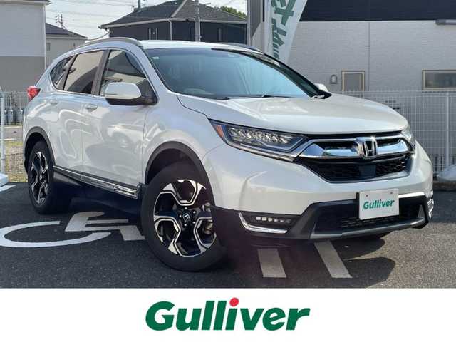 ホンダ ＣＲ－Ｖ EX・マスターピース 三重県 2021(令3)年 5.3万km プラチナホワイトパール 登録時走行距離　５２４１３ｋｍ/禁煙車/サンルーフ/黒皮シート/ルーフレール/純正ナビ/AM/FM/TV/Bluetooth/CD/DVD/TV（フルセグ）/バックカメラ/ビルトインETC/レーダークルコン/ステアリングスイッチ/パドルシフト/シートメモリー/パワーシート/パワーバックドア/プリクラ/レーンキープアシスト/オートライト/アイドリングストップ/純正フロアマット/スペアキー