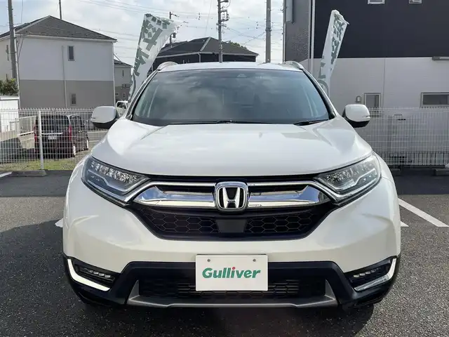 ホンダ ＣＲ－Ｖ EX・マスターピース 三重県 2021(令3)年 5.3万km プラチナホワイトパール 登録時走行距離　５２４１３ｋｍ/禁煙車/サンルーフ/黒皮シート/ルーフレール/純正ナビ/AM/FM/TV/Bluetooth/CD/DVD/TV（フルセグ）/バックカメラ/ビルトインETC/レーダークルコン/ステアリングスイッチ/パドルシフト/シートメモリー/パワーシート/パワーバックドア/プリクラ/レーンキープアシスト/オートライト/アイドリングストップ/純正フロアマット/スペアキー