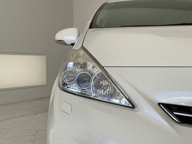 トヨタ プリウス α G 愛知県 2012(平24)年 5.5万km ホワイトパールクリスタルシャイン 純正8型ナビ/バックカメラ/純正アルミホイール/ＥＴＣ/LEDヘッドライト/ドライブレコーダー/フルセグ/CD DVD/Bluetooth/ステアリングスイッチ/スマートキー/プッシュスタート