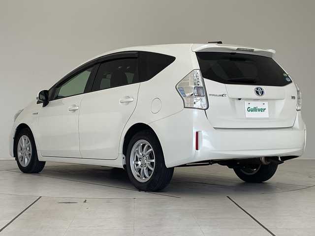 トヨタ プリウス α G 愛知県 2012(平24)年 5.5万km ホワイトパールクリスタルシャイン 純正8型ナビ/バックカメラ/純正アルミホイール/ＥＴＣ/LEDヘッドライト/ドライブレコーダー/フルセグ/CD DVD/Bluetooth/ステアリングスイッチ/スマートキー/プッシュスタート