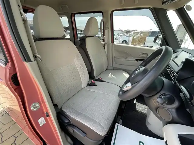 日産 ルークス X 宮崎県 2020(令2)年 2.8万km ブロッサムピンク 衝突軽減ブレーキ/レーンキープアシスト/クリアランスソナー/純正SDナビ(MM318D-W)/フルセグ/BT/DVD/CD/全方位カメラ/ステアリングスイッチ/片側パワースライドドア/スマートキー/プッシュスタート/ハロゲンヘッドライト/オートライト/純正フロアマット