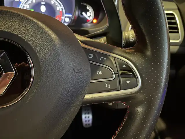 ルノー メガーヌ ルノー スポール 愛知県 2019(平31)年 5万km BLANC NACRE AppleCarPlay /バックカメラ/brembo /前席シートヒーター /パドルシフト /クルコン/レーンキープアシスト/ブラインドスポット/パーキングアシスト /LEDヘッドライト /オートライト/アイドリングストップ /純正19インチアルミ