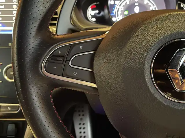 ルノー メガーヌ ルノー スポール 愛知県 2019(平31)年 5万km BLANC NACRE AppleCarPlay /バックカメラ/brembo /前席シートヒーター /パドルシフト /クルコン/レーンキープアシスト/ブラインドスポット/パーキングアシスト /LEDヘッドライト /オートライト/アイドリングストップ /純正19インチアルミ