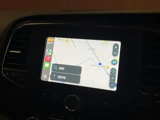ルノー メガーヌ ルノー スポール 愛知県 2019(平31)年 5万km BLANC NACRE AppleCarPlay /バックカメラ/brembo /前席シートヒーター /パドルシフト /クルコン/レーンキープアシスト/ブラインドスポット/パーキングアシスト /LEDヘッドライト /オートライト/アイドリングストップ /純正19インチアルミ