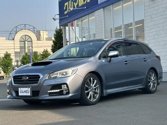 スバル レヴォーグ 1．6GT－S アイサイト 道北・旭川 2014(平26)年 9.9万km スティールブルーグレーM (株)IDOMが運営する【じしゃロン旭川店】の自社ローン専用車両になります。こちらは現金またはオートローンご利用時の価格です。自社ローンご希望の方は別途その旨お申付け下さい/　/・純正ナビ(CD/DVD/BT/SD/フルセグ)/・バックカメラ/・ETC/・クルーズコントロール/・パドルシフト/・レーダーブレーキ/・両席パワーシート/・プッシュスタート/・積込社外AW 215/50R17/・取扱説明書