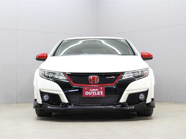 ホンダ シビック タイプR 三重県 2016(平28)年 4.9万km チャンピオンシップホワイト 750台限定車/アイドリングストップ/＋Rスイッチ/6MT/カロッツェリアメモリナビ /　地デジTV/CD/DVD/Bluetooth/バックカメラ/カロッツェリアドライブレコーダー/レーダー探知機(AR-G10A)/クルーズコントロール/ETC/LEDヘッドランプ/・オートライト/フォグランプ/純正19インチベルリナブラックホイール/brembo製ベンチレーテッドフロントディスクブレーキ/brembo製アルミ対向4ポッドキャリパー/オーバーフェンダー/ベルリナブラックサイドシルスポイラー/プッシュエンジンスタート/スマートキー×2