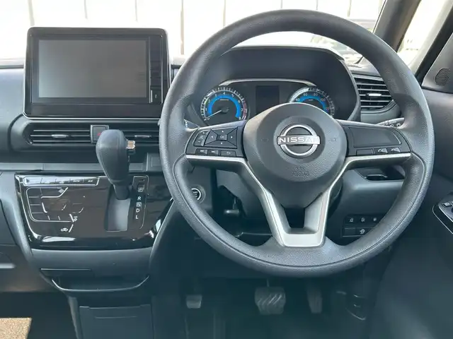 日産 ルークス ハイウェイスター X 大阪府 2024(令6)年 1.2万km チタニウムグレーメタリック 純正9インチディスプレイオーディオ/   Bluetooth/USB　/全方位モニター/エマージェンシーブレーキ　/クリアランスソナー/アイドリングストップ/両側パワースライドドア　/純正フロアマット/プッシュスタート/スマートキー　/純正14インチアルミホイール　/ベンチシート　/LEDヘッドライト