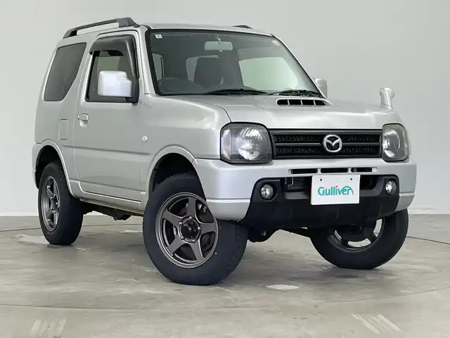 マツダ ＡＺ オフロード XC 新潟県 2014(平26)年 18.1万km シルキーシルバーメタリック 社外ナビ/フルセグ/CD/光軸レベライザー/バイザー/ツィーター/フォグ