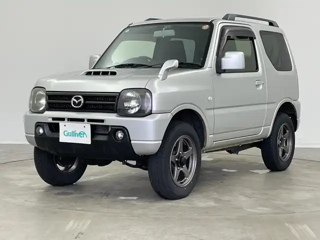 マツダ ＡＺ オフロード XC 新潟県 2014(平26)年 18.1万km シルキーシルバーメタリック 社外ナビ/フルセグ/CD/光軸レベライザー/バイザー/ツィーター/フォグ