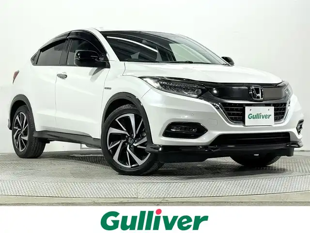 ホンダ ヴェゼル ハイブリッド RS ホンダセンシング 大阪府 2018(平30)年 5.3万km プラチナホワイトパール 純正ナビ　ハーフレザー　レーダークルコン　衝突軽減　シートヒーター　バックカメラ　ＥＴＣ　ドラレコ　クリアランスソナー　レーンアシスト　ＬＥＤヘッドライト　パドルシフト　フォグランプ　スマートキー
