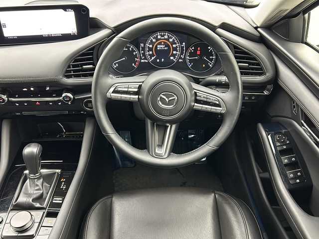 マツダ マツダ３セダン 20S Lパッケージ 宮城県 2020(令2)年 2.9万km マシーングレープレミアムM 純正ナビ/(BT/CD/USB/TV)/全方位カメラ/ビルトインETC/前方ドライブレコーダー/レザーシート/シートヒーター/レーダークルーズコントロール/パドルシフト/HUD/プッシュスタート/スマートキー/スペアキー/オートライト/LEDヘッドライト/純正18インチアルミホイール/社外フロアマット