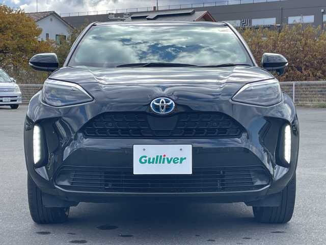 トヨタ ヤリスクロス ハイブリッド Z 山梨県 2020(令2)年 6.5万km ブラックマイカ 純正ディスプレイオーディオ/フルセグ/バックカメラ/ETC/スマートキー/LEDライト/４WD/ハーフレザー/シートヒーター/パワーシート/レーダークルーズコントロール/レーンキープアシスト/コーナーセンサー/純正フロアマット