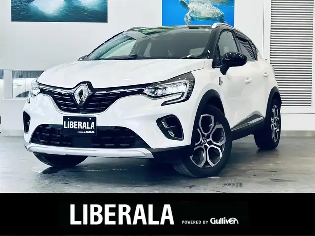 ルノー ルノー キャプチャー インテンス テックパック 大阪府 2021(令3)年 2.2万km 白 黒革/Dパワーシート/シートヒーター/ACC/純正ディスプレイオーディオ/applecarplay/360度カメラ/純正18インチAW/ブラインドスポット/クリアランスソナー/パドルシフト/ステアリングヒーター