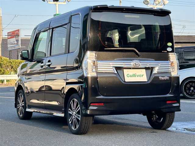 ダイハツ タント カスタム RS SA Ⅲ 愛知県 2017(平29)年 2.9万km ブラックマイカメタリック ワンオーナー/社外メモリナビ/ワンセグテレビ/バックカメラ/Bluetooth/アイドリングストップ/ウィンカーミラー/ドアバイザー/プッシュスタート/両側パワースライドドア/ETC/レザーステアリング/シートヒーター