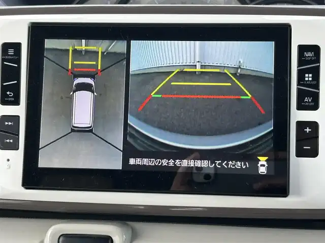 ダイハツ ムーヴ キャンバス G メイクアップ リミテッド　SAⅢ 愛媛県 2018(平30)年 6.3万km パールホワイトⅢ/スムースグレーマイカメタリック 2トーン コーナーセンサー/フォグランプ/LED/オートライト/オートマチックハイビーム/バックカメラ/前方ドラレコ/フルセグTV/USB/ベンチシート/両側パワースライドドア/純正フロアマット/プッシュスタート/パワーウィンドウ/パワステ/アイドリングストップ/スマートキー/ABS/横滑り防止装置