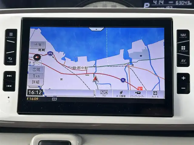 ダイハツ ムーヴ キャンバス G メイクアップ リミテッド　SAⅢ 愛媛県 2018(平30)年 6.3万km パールホワイトⅢ/スムースグレーマイカメタリック 2トーン コーナーセンサー/フォグランプ/LED/オートライト/オートマチックハイビーム/バックカメラ/前方ドラレコ/フルセグTV/USB/ベンチシート/両側パワースライドドア/純正フロアマット/プッシュスタート/パワーウィンドウ/パワステ/アイドリングストップ/スマートキー/ABS/横滑り防止装置
