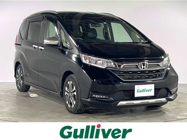 ホンダ フリード クロスター ホンダセンシング 福岡県 2020(令2)年 3.2万km クリスタルブラックパール ・社外ナビ/・フルセグTV/・Bカメラ/・革巻きステアリング/・スマートキー/・プッシュスタート/・ACC/・ステアリングスイッチ/・ドアバイザー/・フロアマット/・オートライト/・ETC/・両側パワースライドドア/・ハーフレザー/・15インチ純正ホイール
