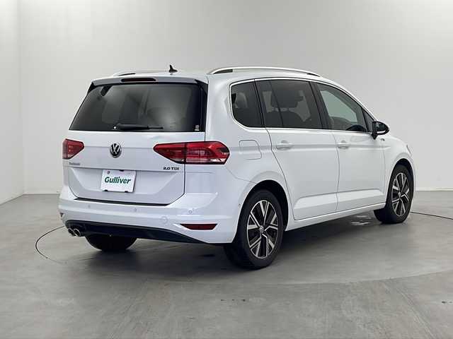 フォルクスワーゲン ゴルフ トゥーラン TDI ハイライン 栃木県 2020(令2)年 8.5万km ピュアホワイト 純正ナビ/(CD/DVD/SD/BT/フルセグ)/アダプティブクルーズコントロール/レーンキープアシスト/プリクラッシュブレーキ/リヤトラフィックアラート/バックカメラ/ETC2.0/ドライブレコーダー/パドルシフト/シートヒーター/ルーフレール/LEDヘッドランプ/オートライト/純正17インチアルミホイール/純正フロアマット