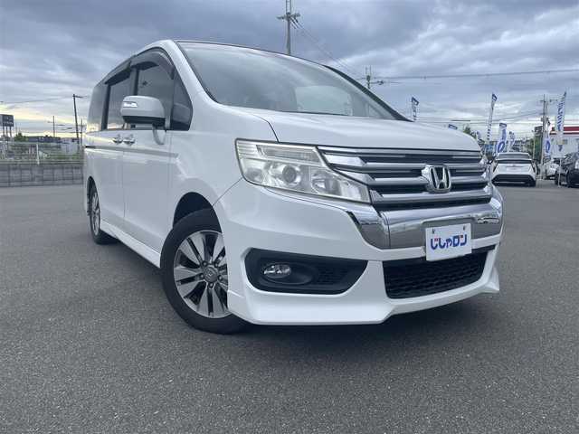 ホンダ ステップワゴン スパーダ Z 大阪府 2014(平26)年 11.3万km ホワイトオーキッドパール (株)IDOMが運営する【じしゃロン堺店】の自社ローン専用車両になります。/こちらは現金またはオートローンご利用時の価格です。自社ローンご希望の方は別途その旨お申付け下さい