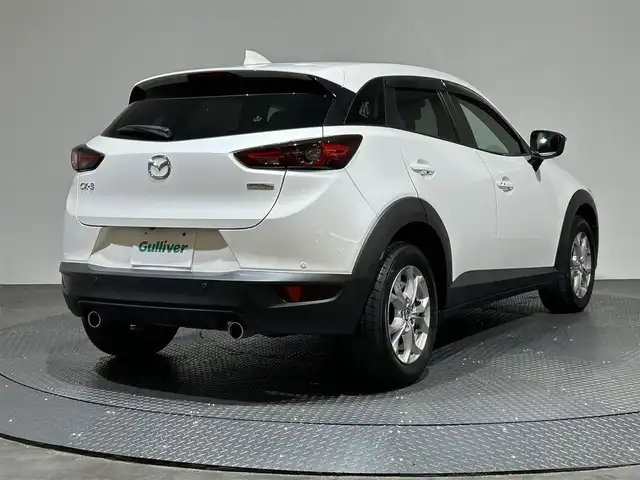 マツダ ＣＸ－３ 15S ツーリング 愛媛県 2020(令2)年 4.2万km スノーフレイクホワイトパールマイカ 純正ナビ/(Bluetooth/フルセグ/USB)/全周囲カメラ/衝突被害軽減ブレーキ/レーンキープアシスト/コーナーセンサー/ドライブレコーダー/ブラインドスポットモニター/オートホールド/アイドリングストップ/ステアリングスイッチ/スポーツモード/トノカバー/オートマチックハイビーム/オートライト/プッシュスタート/スペアキー/保証書/取扱説明書