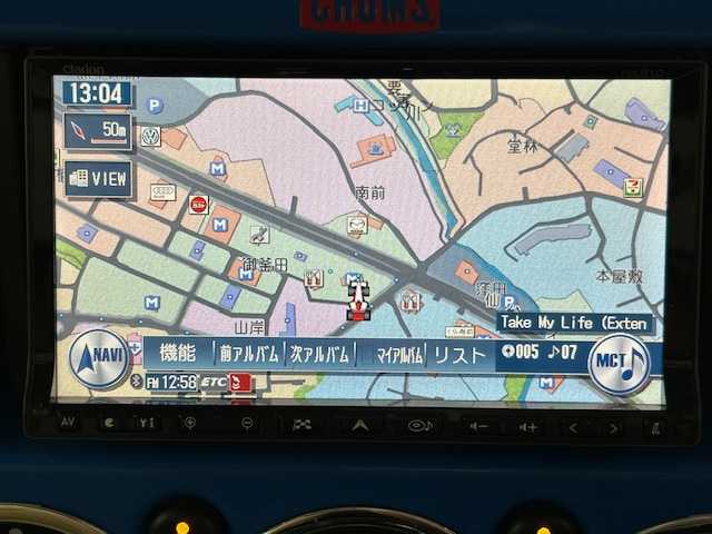 トヨタ ＦＪクルーザー オフロードパッケージ 宮城県 2011(平23)年 13.8万km ブルー/ホワイト 4WD/社外フルセグTV/社外HDDナビ/CD/DVD/社外ETC/車外カメラ/リアフォグランプ/リアデフロック/JAOSエアロ/BILSTEIN/Clazzio/クラリオンスピーカー/クリアランスソナー/ブレーキアシスト/補助灯/ルーフラック/牽引キャッチ/背面タイヤ/社外16インチアルミホイール（MKW)
