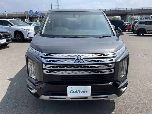 三菱 デリカＤ：５ G 石川県 2021(令3)年 3.6万km グレーⅡ 4WD/ディーゼル/ケンウッドナビ/フルセグTV/バックカメラ/LEDヘッドライト/ETC/両側パワースライド/ドライブレコーダー/純正アルミホイール/レーダークルーズ/衝突軽減ブレーキ/純正アルミホイール/スマートキー/プッシュスタート/電動ミラー/保証書