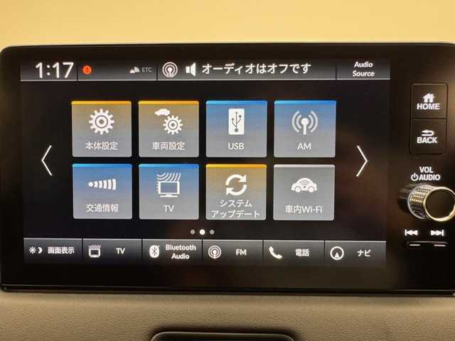 ホンダ ヴェゼル ハイブリッド e:HEV Z 兵庫県 2025(令7)年 0.1千km プラチナホワイトパール e:HEV Z　3VC4AG3　Honda CONNECTディスプレー+ETC2.0車載器+ワイヤレス充電器(220/000)/純正メモリーナビ（フルセグ・BT・カープレイ）/バックカメラ/追従式クルーズコントロール/パワーバックドア/純正18インチAW/置くだけ充電/パドルシフト/ハーフレザーシート/シートヒーター（D/N席）/前後コーナーセンサー/オートライト/オートハイビーム/BSM/レーンキープ/ダウンヒルアシスト