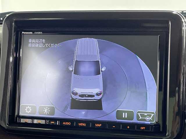 スズキ ラパン ＬＣ X 福岡県 2022(令4)年 2.4万km トラッドカーキメタリック/ソフトベージュ 2トーン 純正メモリーナビゲーション/CD DVD BT/フルセグテレビ/TVキッド/全方位モニター/LEDヘッドライト/シートヒーター/ベンチシート/ハーフレザーシート/スマートキー/プッシュスタートエンジン/ETC/純正フロアマット