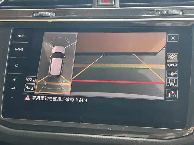 フォルクスワーゲン ティグアン TSI ハイライン 高知県 2018(平30)年 2.1万km ピュアホワイト 純正ナビ/【CD/DVD/SD/フルセグ】/AppleCarPlay/AndroidAudio/黒革シート/パワーシート(運転席)メモリ機能付き/全席シートヒーター/ドライブレコーダー/全方位モニター/バックカメラ/ETC２．０/テクノロジーパッケージ/同一車線内全車速運転支援システム/アダクティブクルーズコントロール/レーンキープアシストシステム/レーンチェンジアシストシステム/プリクラッシュブレーキシステム/電動リアゲート/リアトラフィックアラート/LEDヘッドライト/デジタルメーター/純正フロアマット/純正AW　18インチ