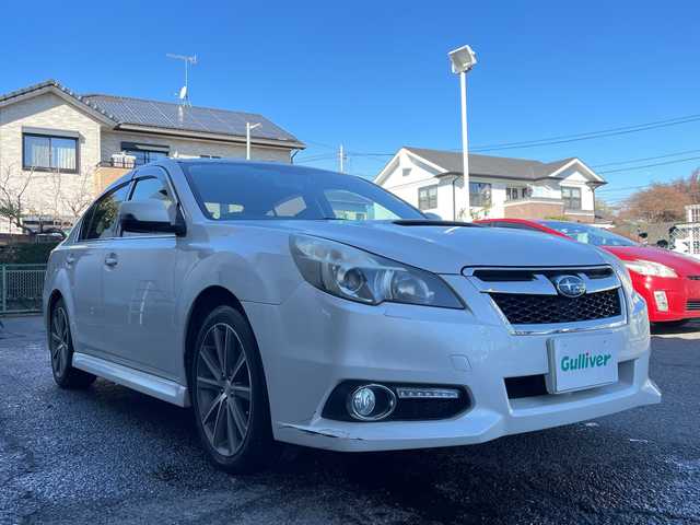 スバル レガシィ Ｂ４ 2．0GT DIT アイサイト 神奈川県 2013(平25)年 11.9万km サテンホワイトパール ワンオーナー/純正ナビ（BT/CD/DVD）/フルセグテレビ/レーダークルーズコントロール/ドライブレコーダー/ETC/横滑り防止機能/アイサイト/ハーフレザーシート/運転席パワーシート/純正フロアマット/保証書/取扱説明書