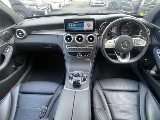 メルセデス・ベンツ Ｃ１８０ アバンギャルド AMGライン 大阪府 2020(令2)年 1.3万km 黒 純正ナビ/-Bluetooth/フルセグTV/FM/AM/禁煙車/衝突被害軽減ブレーキ/レーダークルーズコントロール/純正18AW/レーンアシストキープ/パワーシート/シートヒーター/コーナーセンサー/ETC/プッシュスタート/スマートキー/-スペアキー×１