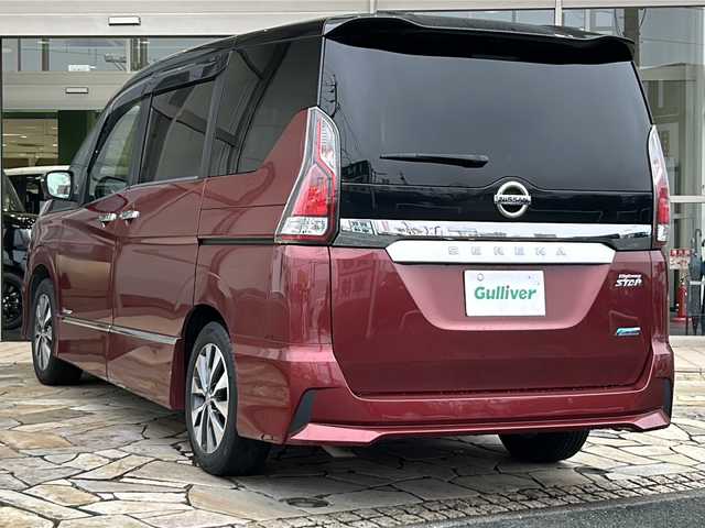 日産 セレナ ハイウェイスター G 静岡県 2017(平29)年 7.1万km マルーンレッド 2トーン 純正ナビ/アラウンドビューモニター/フルセグTV/純正アルミホイール/ETC/後席モニター/両側パワースライドドア/スマートキー/純正アルミホイール/プロパイロット/クリアランスソナー/LEDヘッドライト/ドライブレコーダー