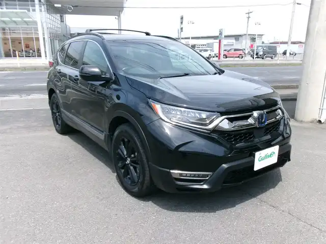 ホンダ ＣＲ－Ｖ ハイブリッド e:HEV EX ブラックED 群馬県 2020(令2)年 7万km クリスタルブラックパール ワンオーナー/ホンダセンシング/ブラインドスポットインフォメーション/電動パノラミックサンルーフ/Hondaインターナビ・フルセグTV/　・BT・DVD(VRU-205CVi)/バックモニター/純正ナビ連動前後ドライブレコーダー/　(DRH-204VD)/純正リモコンエンジンスターター/スマートキー×2/純正ビルトインETC2.0/ブラックレザーシート/前席パワーシート/全席シートヒーター/ハンズフリーアクセスパワーテールゲート/純正18インチアルミホイール/BLITZタワーバー/保証書＆取説