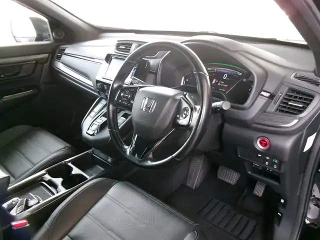 ホンダ ＣＲ－Ｖ ハイブリッド e:HEV EX ブラックED 群馬県 2020(令2)年 7万km クリスタルブラックパール ワンオーナー/ホンダセンシング/ブラインドスポットインフォメーション/電動パノラミックサンルーフ/Hondaインターナビ・フルセグTV/　・BT・DVD(VRU-205CVi)/バックモニター/純正ナビ連動前後ドライブレコーダー/　(DRH-204VD)/純正リモコンエンジンスターター/スマートキー×2/純正ビルトインETC2.0/ブラックレザーシート/前席パワーシート/全席シートヒーター/ハンズフリーアクセスパワーテールゲート/純正18インチアルミホイール/BLITZタワーバー/保証書＆取説