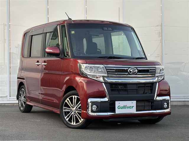 ダイハツ タント カスタム RS トップED SA Ⅲ 神奈川県 2016(平28)年 1.9万km トワイライトオレンジマイカ ワンオーナー　/スマートアシスト/純正ナビ/Bluetooth/HDMI/フルセグ/CD／DVD　/シートヒーター　/両側パワースライドドア　/純正ドライブレコーダー　/コーナーセンサー　/ＬＥＤヘッド　/フォグランプ　/ＥＴＣ　/ドアバイザー/純正フロアマット/純正AW/ABS/横滑り防止装置/オートライト/Wエアバッグ/カーテンエアバッグ
